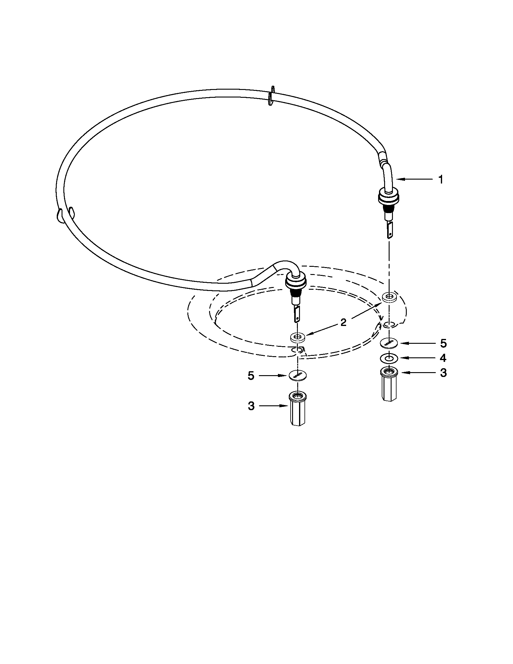 Kenmore Elite 66513963K015 heater parts diagram