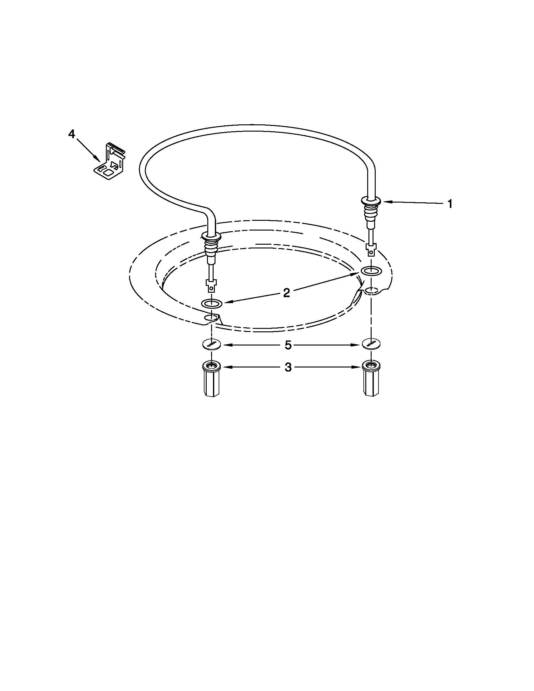 Kenmore 66513744K604 heater parts diagram