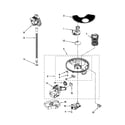 Kenmore 66513273K110 pump and motor parts diagram