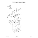 Kenmore 66213279K112 door and panel parts diagram