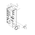 Kenmore 10651103110 refrigerator liner parts diagram