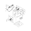 Kenmore 11028002011 console and dispenser parts diagram