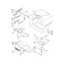 Kenmore 59669982011 freezer liner parts diagram