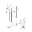 Kenmore Elite 66513963K011 fill, drain and overfill parts diagram