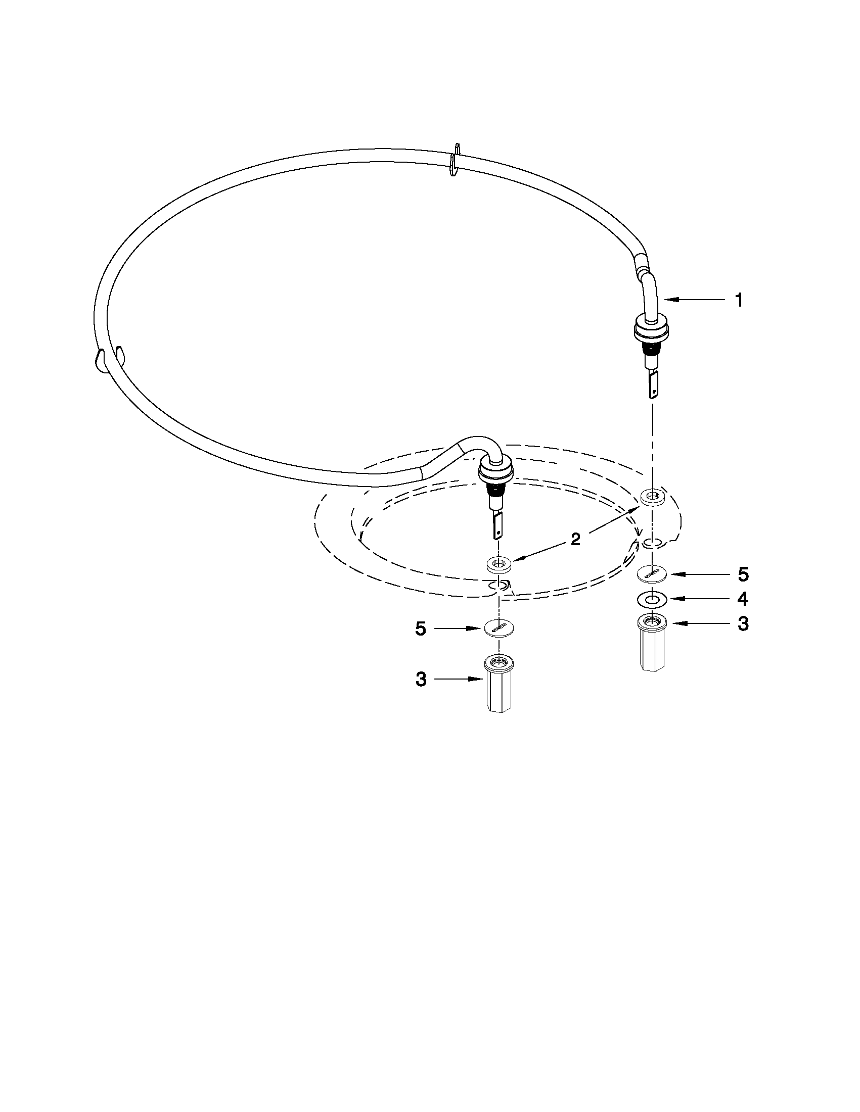 Kenmore Elite 66513969K011 heater parts diagram