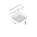 Kenmore Elite 66513922K013 upper rack and track parts diagram