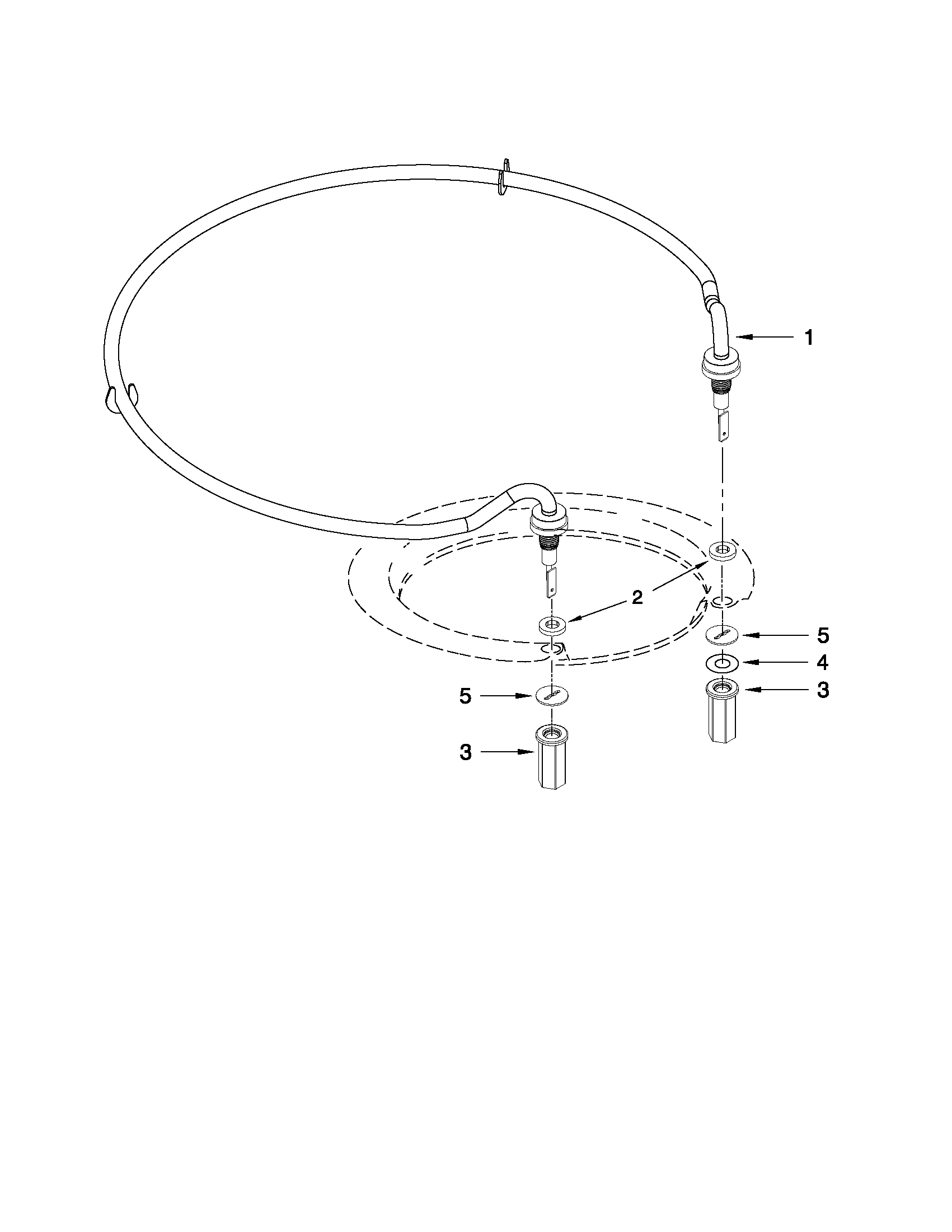 Kenmore Elite 66513932K013 heater parts diagram
