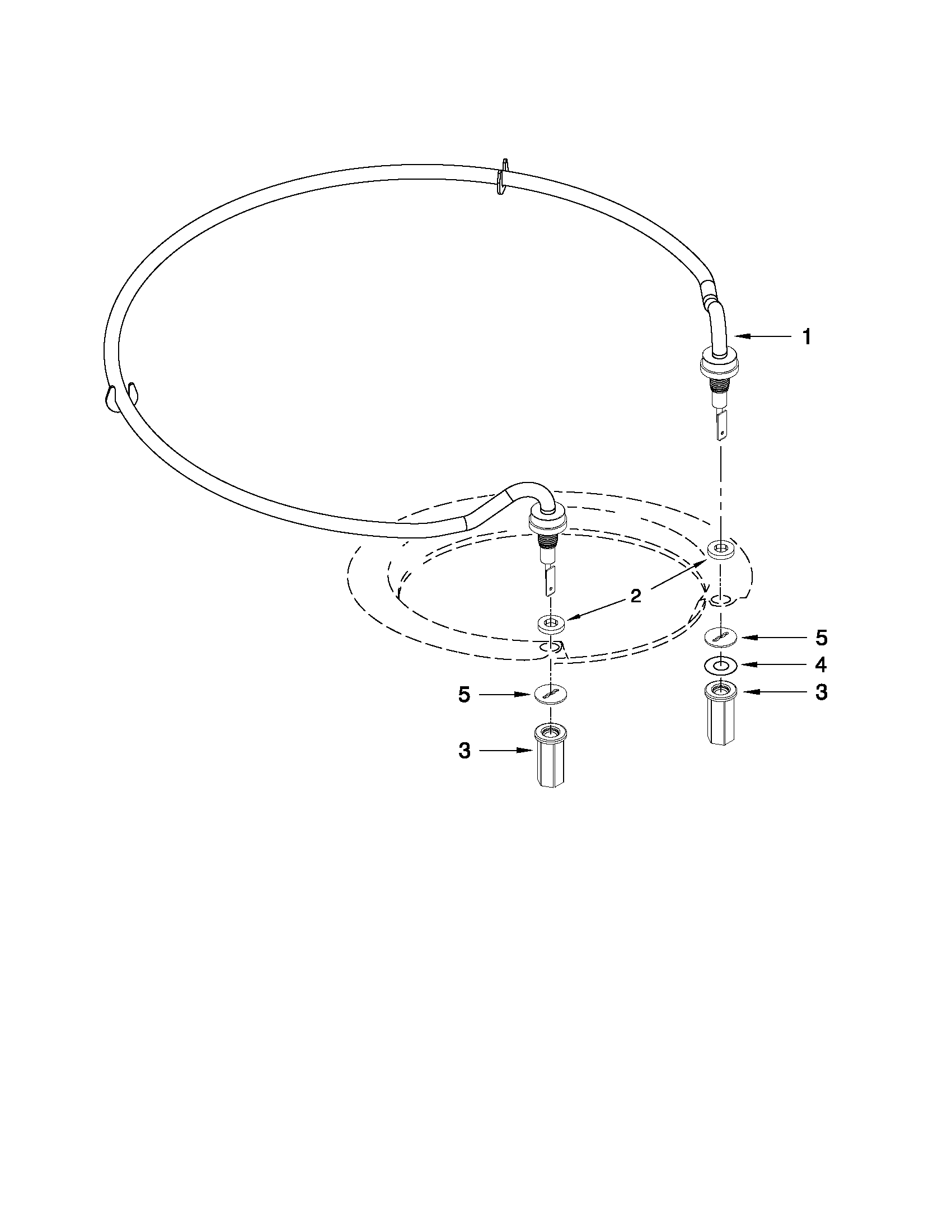 Kenmore Elite 66513949K017 heater parts diagram