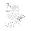 Kenmore 10672159110 shelf parts diagram