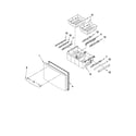 Kenmore 59679549015 freezer door parts diagram