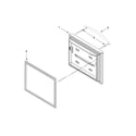 Kenmore 59679323016 freezer door diagram