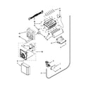 Kenmore Elite 10651163210 icemaker parts diagram