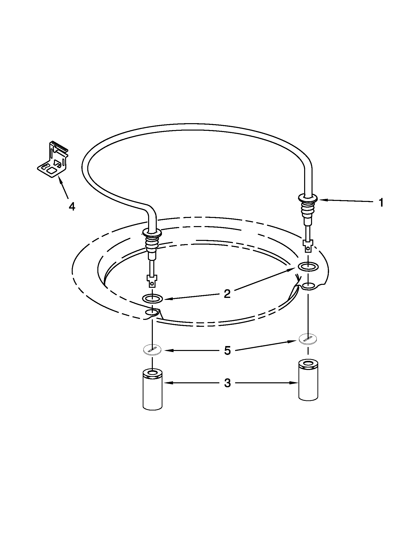 Kenmore 66513042K114 heater parts diagram