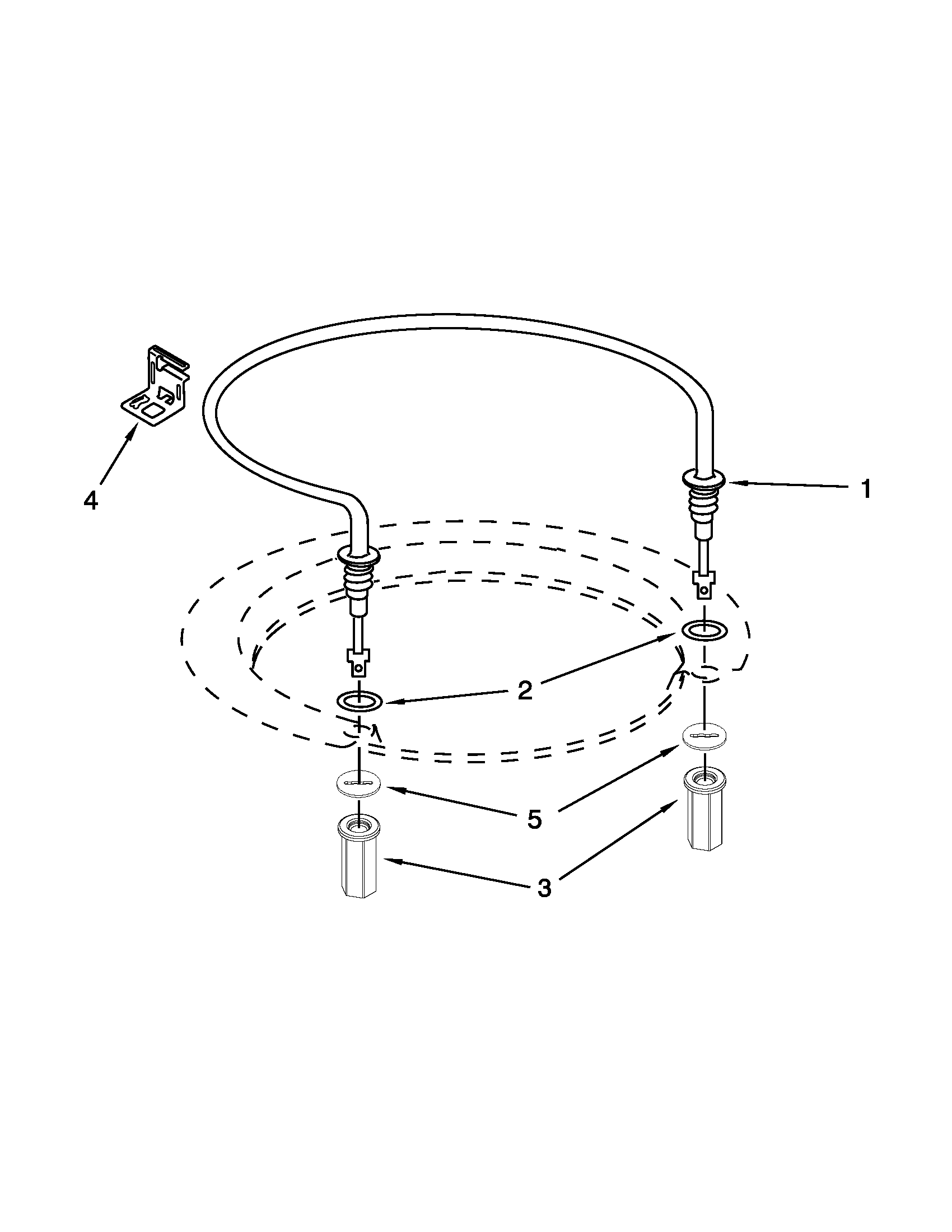 Kenmore 66515113K212 heater parts diagram