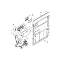 Kenmore 66517152K211 inner door parts diagram