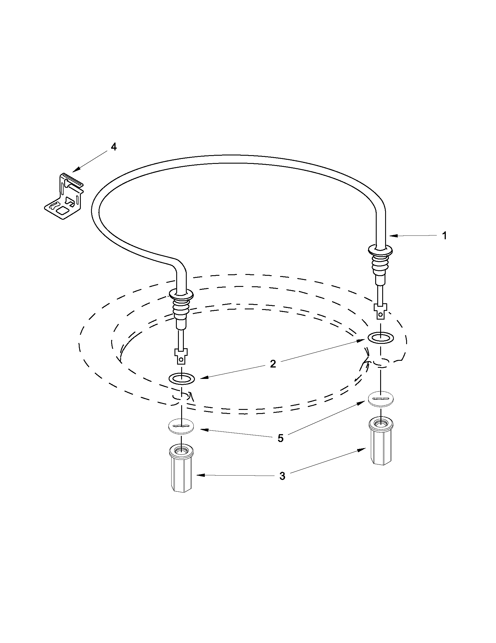 Kenmore 66517152K211 heater parts diagram