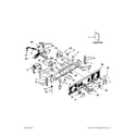Kenmore 1109875279B washer/dryer control panel parts diagram