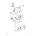 Kenmore 66513279K111 door and panel parts diagram