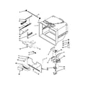 Kenmore 59672013015 freezer liner parts diagram