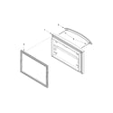 Kenmore 59672013015 freezer door parts diagram