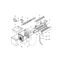 Kenmore 59672013015 icemaker parts diagram