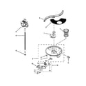 Kenmore 66513073K213 pump, washarm and motor parts diagram