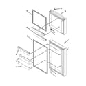 Kenmore 10686392310 door parts diagram