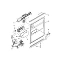 Kenmore 66515699K212 inner door parts diagram