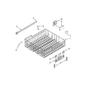 Kenmore 66515699K212 upper rack and track parts diagram