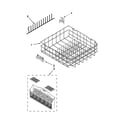 Kenmore 66515699K212 lower rack parts diagram