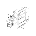 Kenmore 66513262K114 inner door parts diagram
