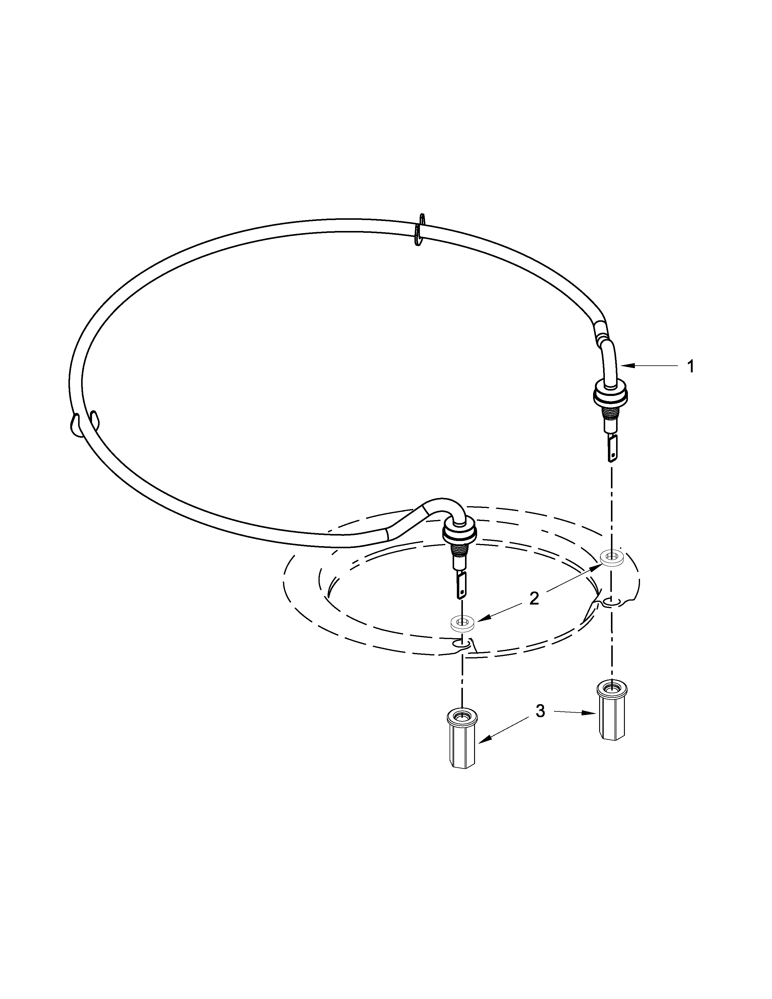 Kenmore Elite 66512783K311 heater parts diagram