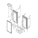 Kenmore 59672009015 refrigerator door diagram