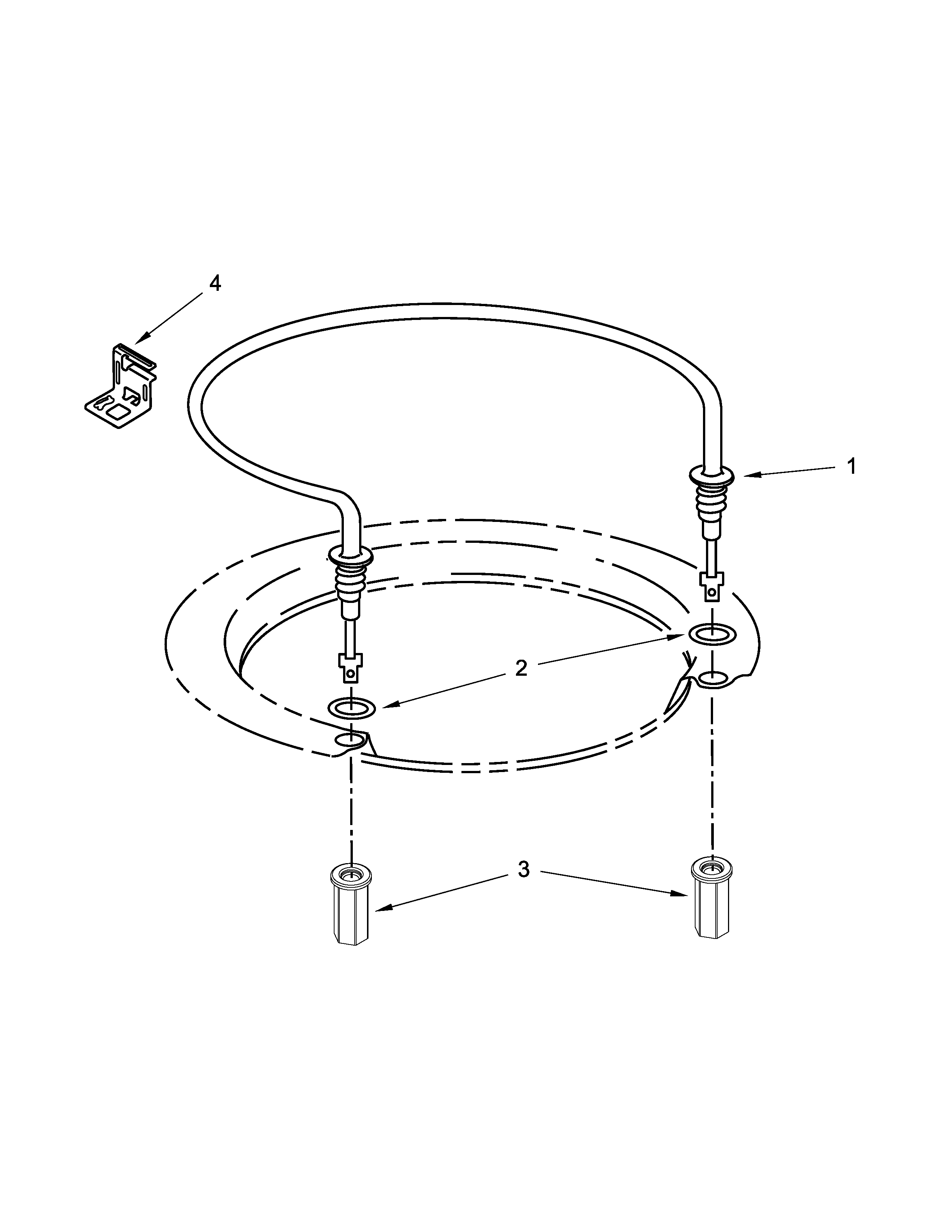 Kenmore 66513282K118 heater parts diagram