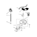 Kenmore 66513073K215 pump, washarm and motor parts diagram