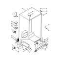 Kenmore 10651136210 cabinet parts diagram