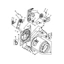 Kenmore 110C65132410 bulkhead parts diagram