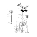 Kenmore Elite 66512763K312 pump and motor parts diagram