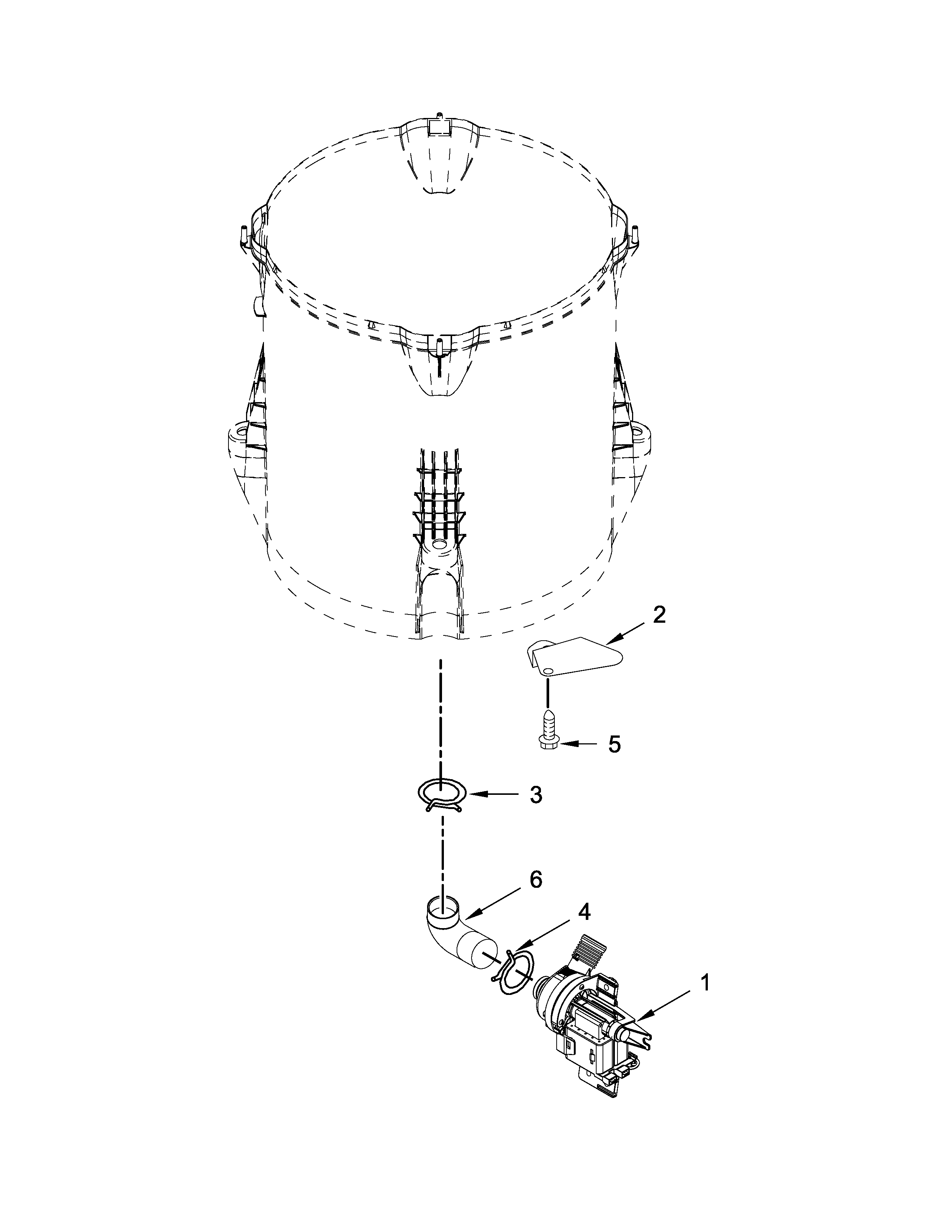 Kenmore 11026132410 pump parts diagram