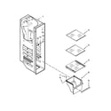 Kenmore 10651783412 freezer liner parts diagram
