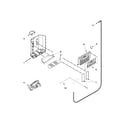 Kenmore 10651783412 dispenser parts diagram