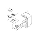 Kenmore 596467934251 refrigerator liner parts diagram