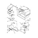 Kenmore 59679342510 freezer liner parts diagram