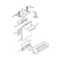 Kenmore Elite 66513979K017 door panel parts diagram
