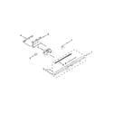Kenmore Elite 66513979K017 control panel and latch parts diagram