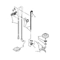 Kenmore Elite 66513979K017 fill, drain and overfill parts diagram