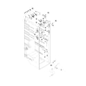 Kenmore Elite 10651173310 refrigerator liner parts diagram