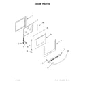 Kenmore 66475123610 door parts diagram