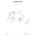 Kenmore 10650029213 dispenser parts diagram
