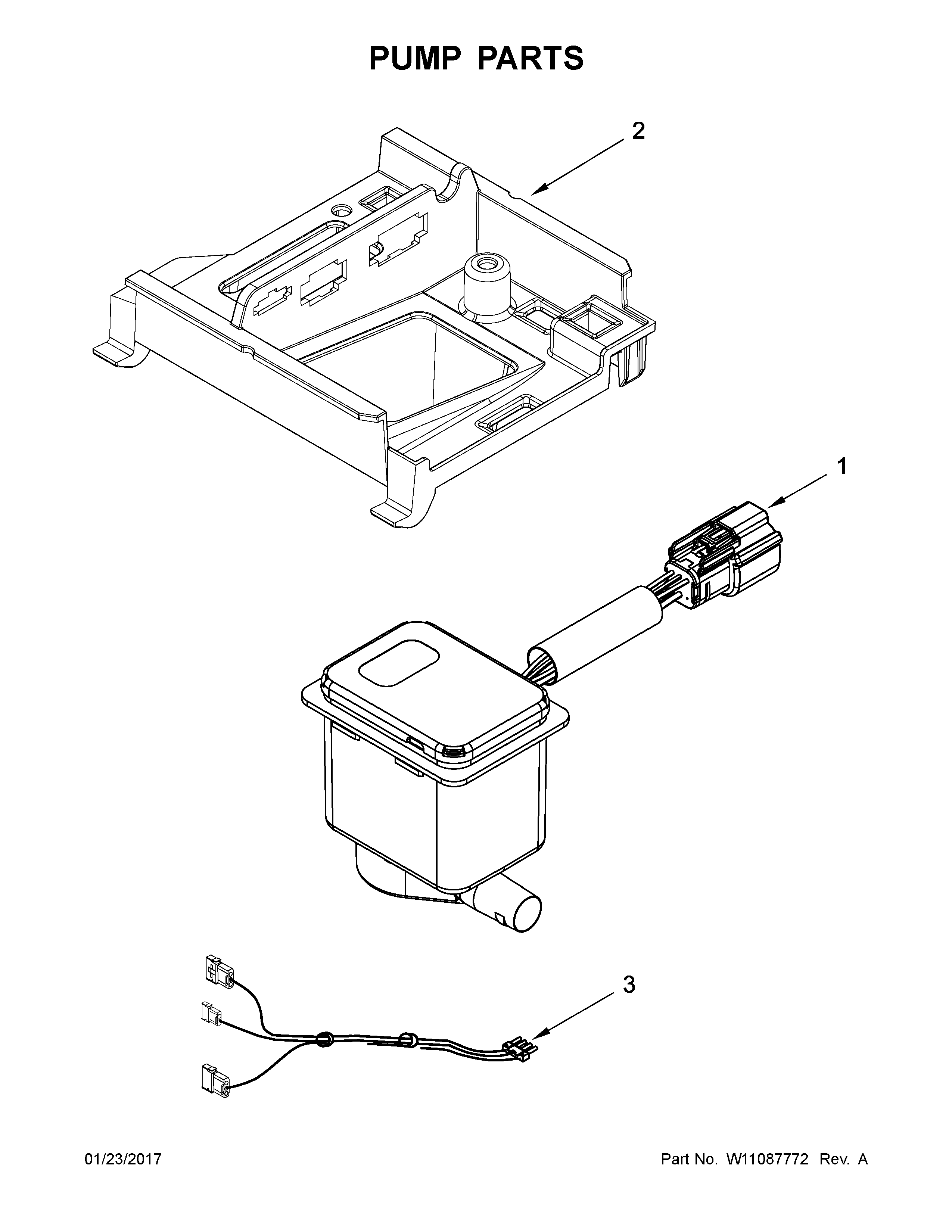 Kenmore 10689592102 pump parts diagram